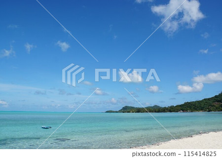 馬蒂拉海灘 波拉波拉島 115414825