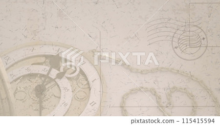 Vintage retail, savings and shopping concept digitally generated image Vintage retail, savings and shopping concept digitally generated image 115415594