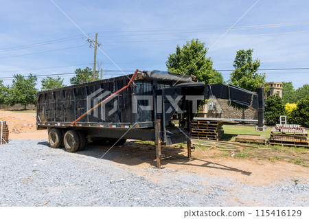 Recycling garbage dumpster management metal container with for construction waste Recycling garbage dumpster management metal container with for construction waste 115416129