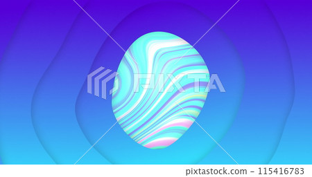 Image of shapes over moving colourful liquid background Image of shapes over moving colourful liquid background 115416783
