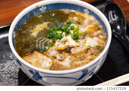 Osaka local dish: Kasu udon 115417529