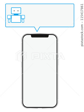 Smartphone and chat GPT 115417861