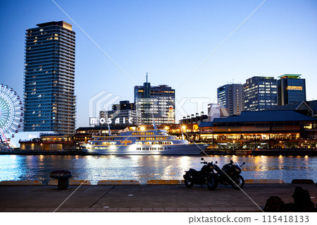 從中碼頭眺望神戶臨海樂園 115418133