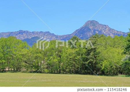 從八岳農場看五月的八岳 115418246