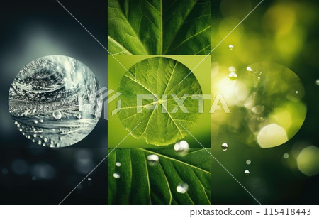 The green globe with circular economy icons, economy for future growth of business and environment sustainable.Net zero and carbon The green globe with circular economy icons, economy for future growth of business and environment sustainable.Net zero and carbon 115418443