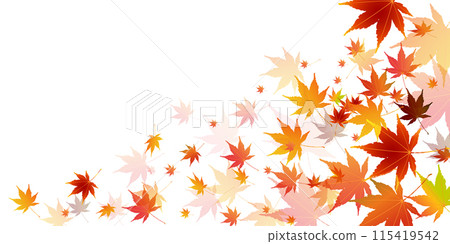 Autumn leaves autumn background 115419542