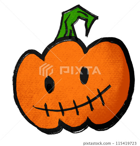 The jack o lantern for halloween or holiday concept png image. The jack o lantern for halloween or holiday concept png image. 115419723