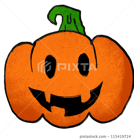 The jack o lantern for halloween or holiday concept png image. The jack o lantern for halloween or holiday concept png image. 115419724