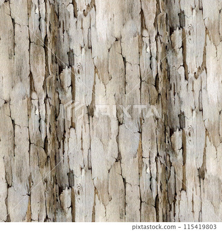 Wooden texture seamless pattern. Watercolor painted illustration. Vintage style rough tree trunk seamless pattern natural element Wooden texture seamless pattern. Watercolor painted illustration. Vintage style rough tree trunk seamless pattern natural element 115419803