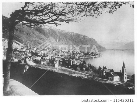 Old Montreux, Switzerland Old Montreux, Switzerland 115420311