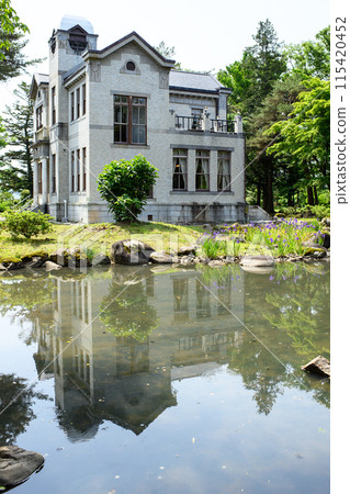 秋田縣重要文化財產日本庭園西式建築 115420452