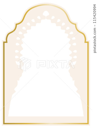 Simple vector frame 115420994