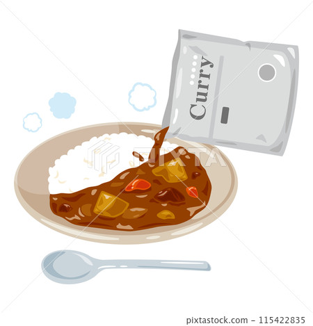 Retort curry boxes and pouches 115422835