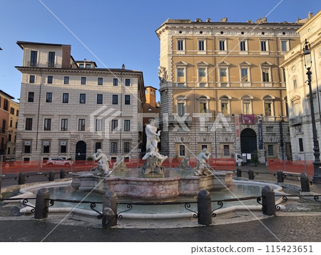 納沃納廣場在羅馬，義大利 115423651