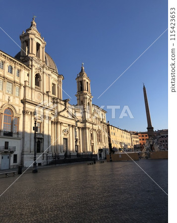 納沃納廣場在羅馬,義大利 納沃納廣場在羅馬,義大利 115423653