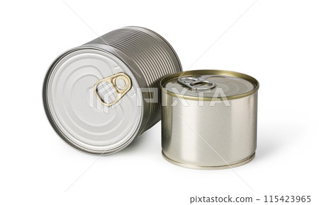 metal cans 115423965