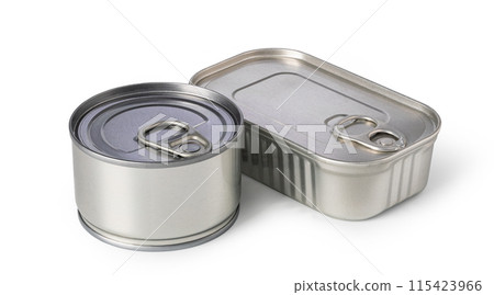 metal cans 115423966