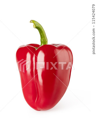 red bell pepper red bell pepper 115424079