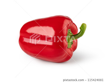 red bell pepper red bell pepper 115424081