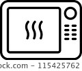 微波爐圖標 115425762