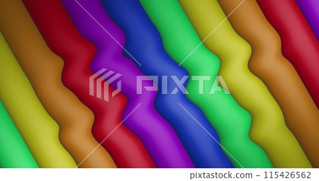 Image of rainbow stripes and colours moving on seamless loop Image of rainbow stripes and colours moving on seamless loop 115426562