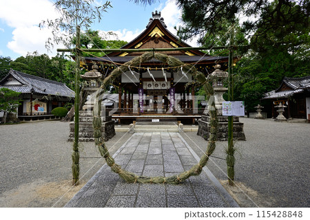 Tachiki Shrine: Summer purification ceremony (passing through the grass ring) 115428848