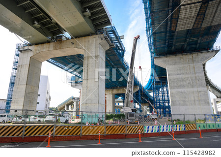 Construction of highway Construction of highway 115428982