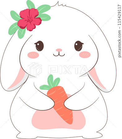 animal, rabbit, bunny, illustration, carrot, cute, cartoon, vector, happy, spring, character, hare, holiday, baby, design, background, easter, nature, pattern, children, white, pet, card, print, seaml animal, rabbit, bunny, illustration, carrot, cute, cartoon, vector, happy, spring, character, hare, holiday, baby, design, background, easter, nature, pattern, children, white, pet, card, print, seaml 115429117