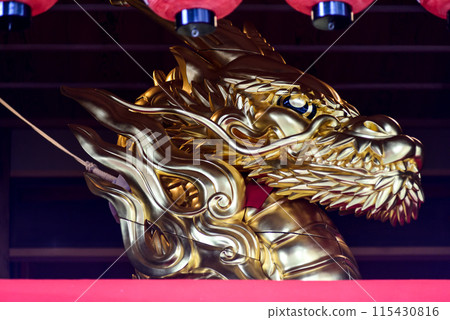 Gion Festival Ofuneboko Dragon Head Gion Festival Ofuneboko Dragon Head 115430816