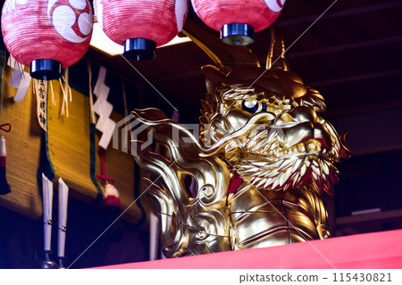 祗園祭大船馱湖龍頭 115430821