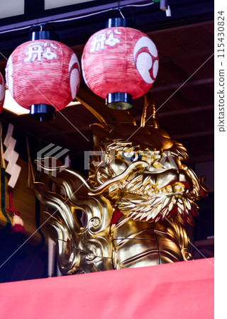 祗園祭大船馱湖龍頭 115430824