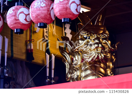 祗園祭大船馱湖龍頭 115430826