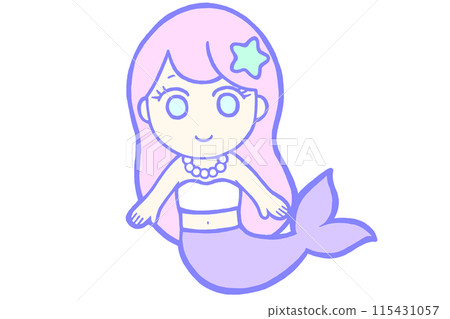 Mermaid Illustration 115431057