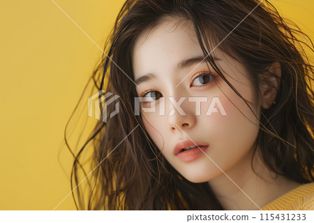 一個女人用大眼睛看著我 115431233