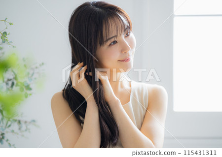 Hair care image for young women 115431311