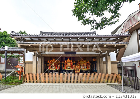 三個八坂神社祗園節的靖國神社 115431312