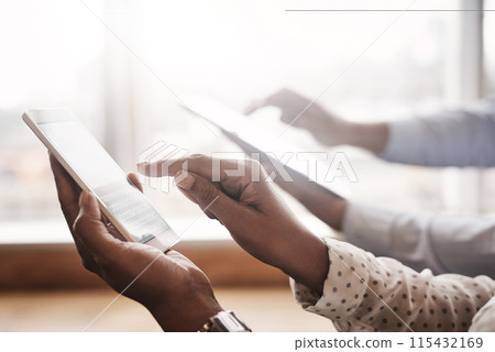 Office, business and hands of team with smartphone for networking, chatting and text message. Corporate people, technology and connection with digital tablet, online application and communication Office, business and hands of team with smartphone for networking, chatting and text message. Corporate people, technology and connection with digital tablet, online application and communication 115432169