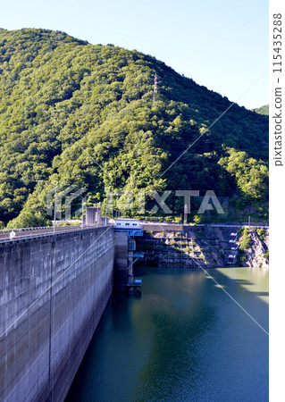長野縣大町市_大町水壩4號_2023年8月 長野縣大町市_大町水壩4號_2023年8月 115435288