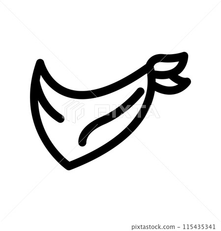 bandana icon symbol 115435341