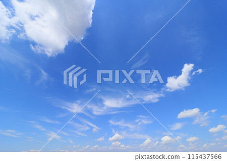 夏天藍天白雲 115437566