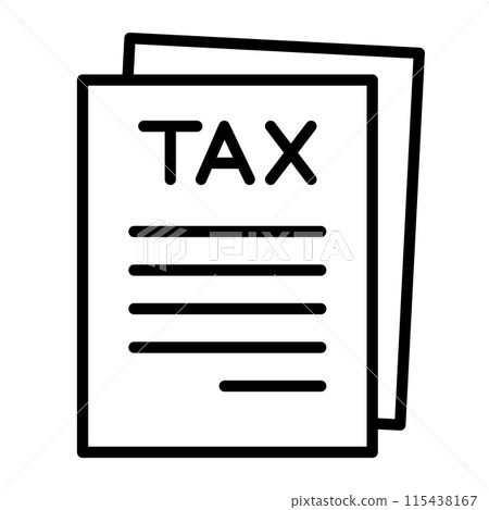 多個稅務文件的圖示。 115438167