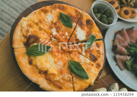 pizza, pizzas, culinary 115438204