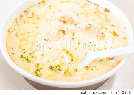 Delicious seafood doria 115440396