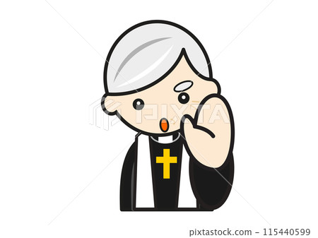 Stop-pose priest 115440599