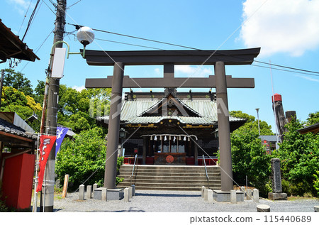 Itakura Raiden Shrine, a power spot in Itakura, Itakura-machi, Oura-gun, Gunma Prefecture 115440689