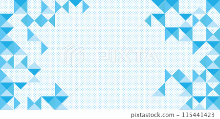 A background design material with a cool atmosphere, with pastel colored shapes dancing lightly to create a fun mood 115441423