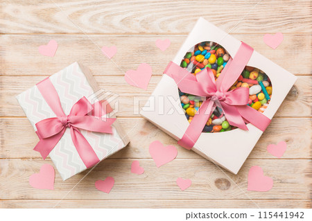 Valentine day composition Valentine day composition 115441942