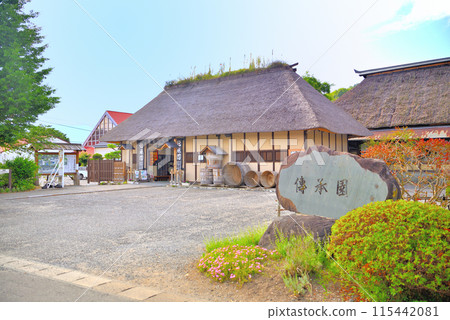 A view from the entrance of Tono Denshoen, a must-visit spot for the Tohoku region, Tono, and Kappabuchi, Tono City, Iwate Prefecture (1) A view from the entrance of Tono Denshoen, a must-visit spot for the Tohoku region, Tono, and Kappabuchi, Tono City, Iwate Prefecture (1) 115442081