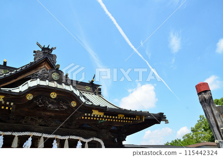 群馬縣大浦郡板倉町板倉的能量景點板倉雷電神社 群馬縣大浦郡板倉町板倉的能量景點板倉雷電神社 115442324