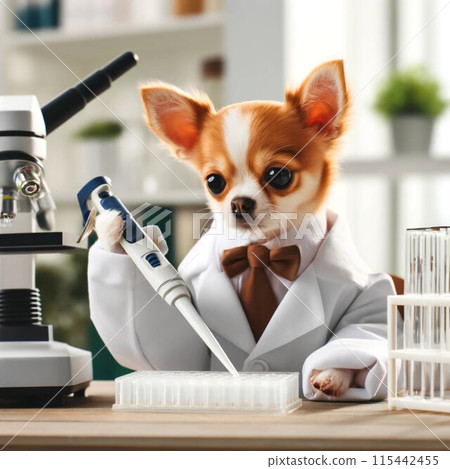 Chihuahua under study 115442455